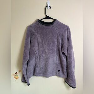 Wooly Bully Sweater Size M Lavender/ Purple Teddy